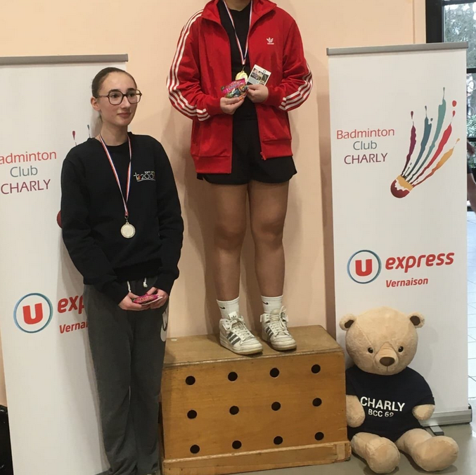 Seconde place pour Clémence au Challenge jeune de Charly le 15/12