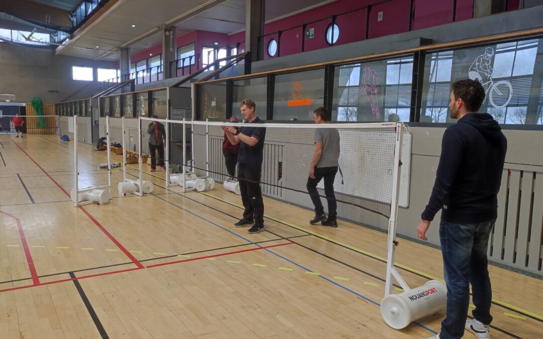 Gymnase de Marcy : nouveaux poteaux en vue !