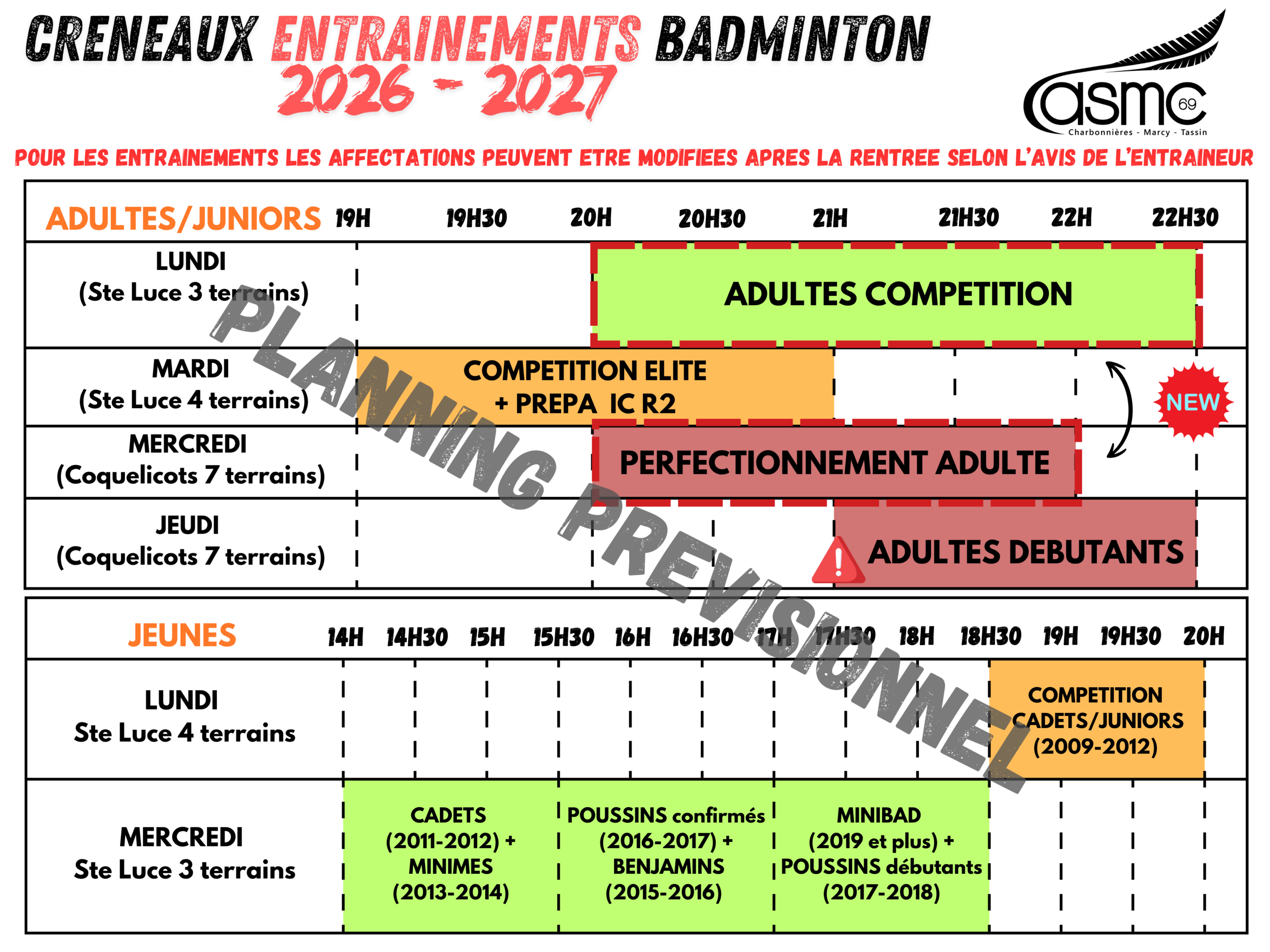 20252026 CRENEAUX ENTRAINEMENTS VALIDE ASMC1