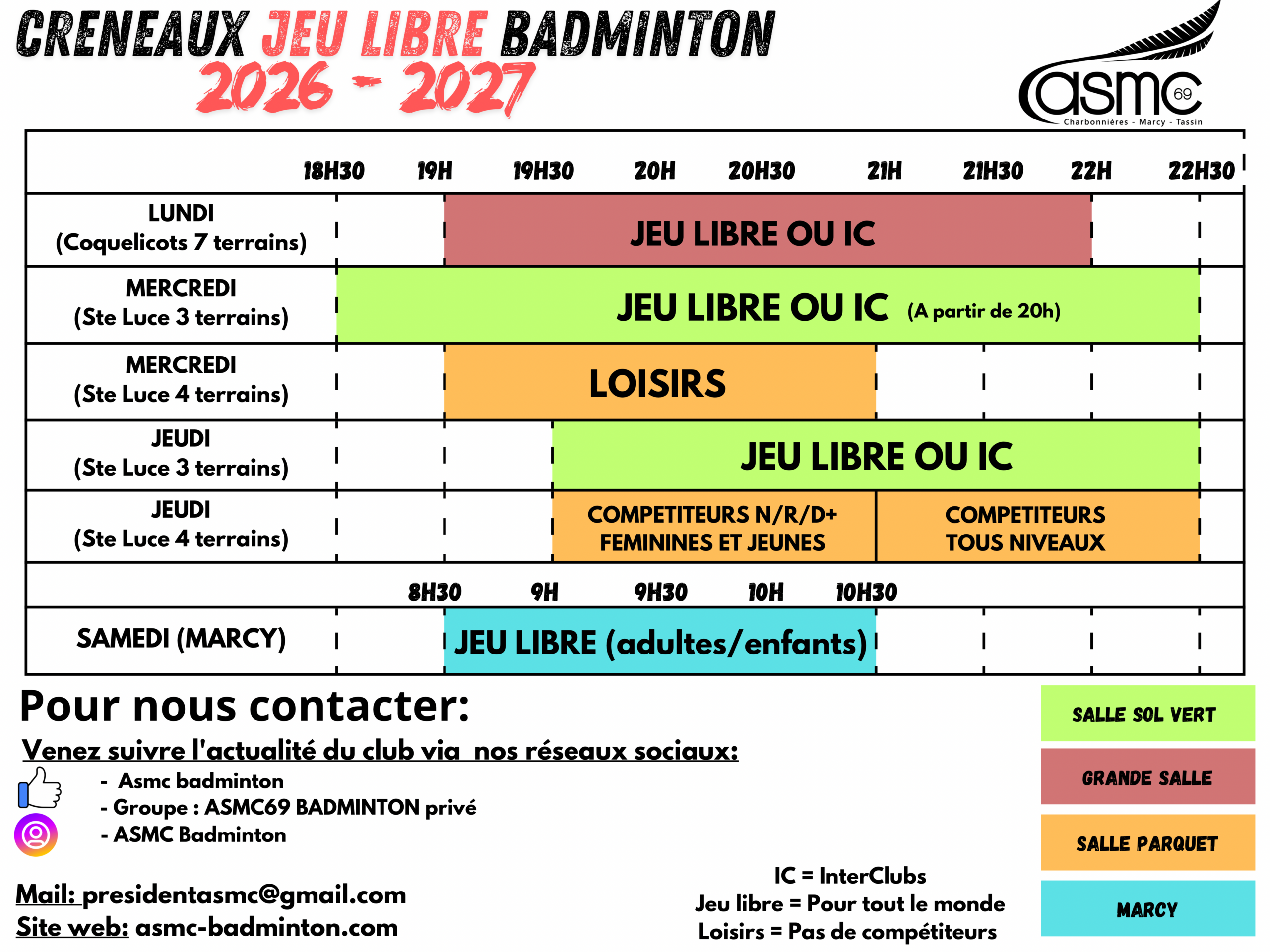 CRENEAUX jeu libre 20262027 ASMC